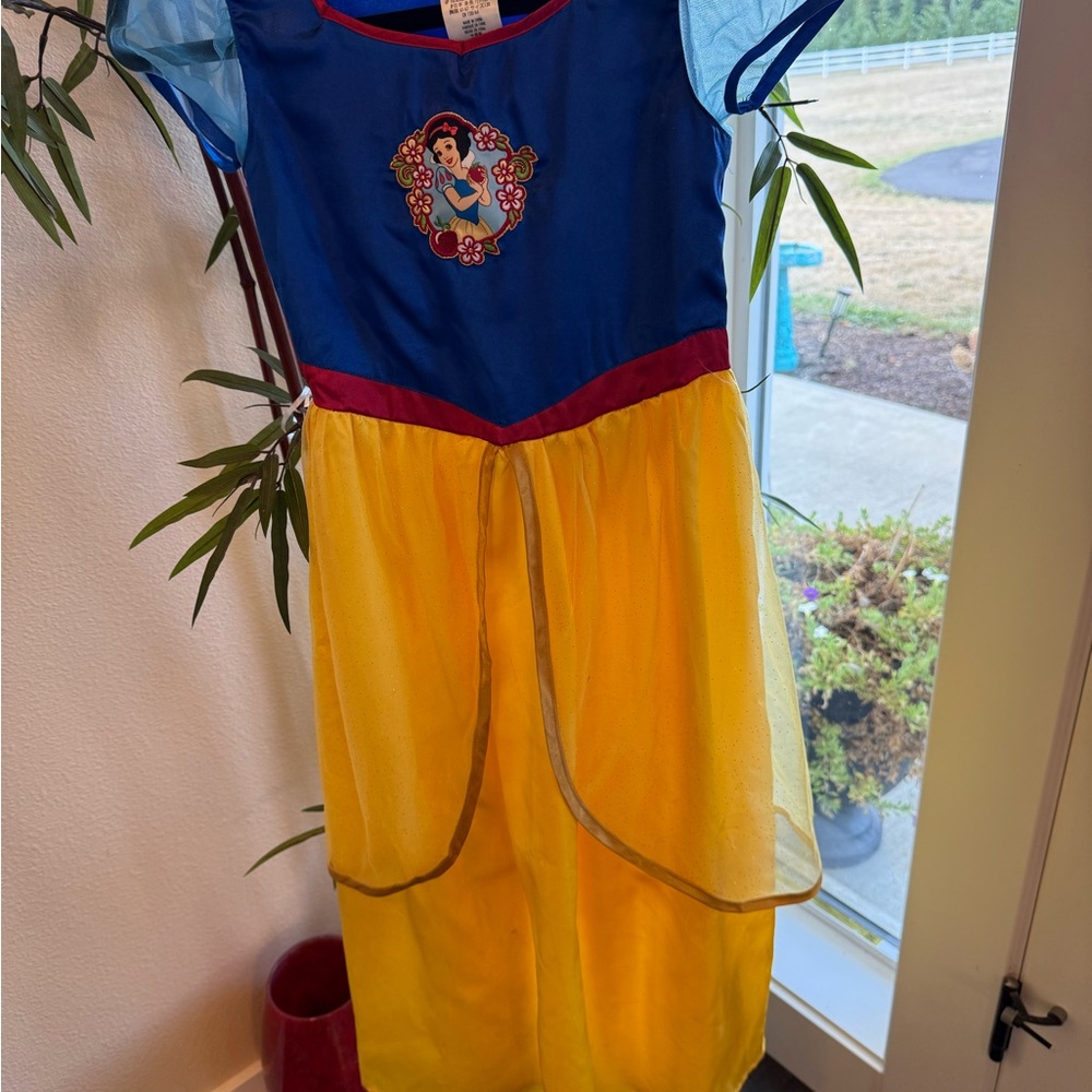 Disney Princess Costume Dress - Blue, Yellow, and Red